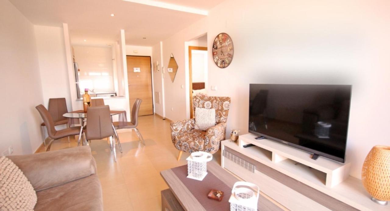 Casa Leona: Fully Furnished, Secure Golf Resort Penthouse Apartment With Gorgeous Views In Murcia Luaran gambar